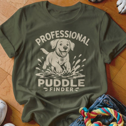 Professional Puddle Finder Shirt - The Pawsitive Initiative