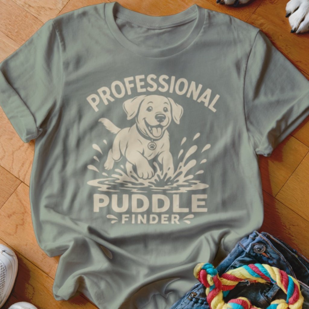 Professional Puddle Finder Shirt - The Pawsitive Initiative