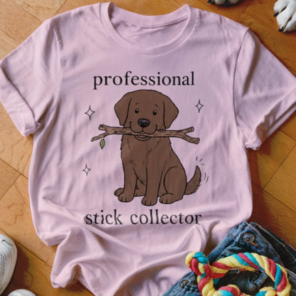 Professional Stick Collector Shirt - The Pawsitive Initiative