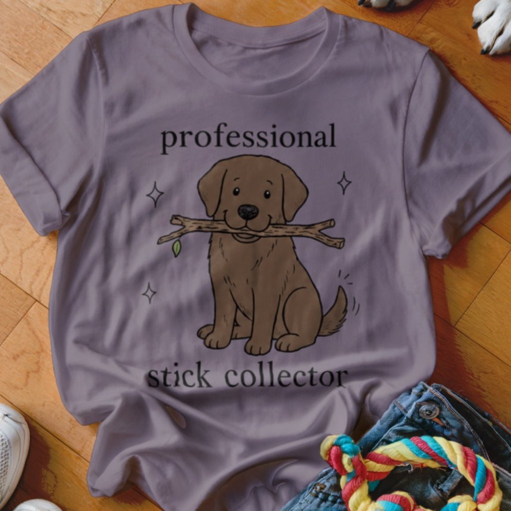 Professional Stick Collector Shirt - The Pawsitive Initiative