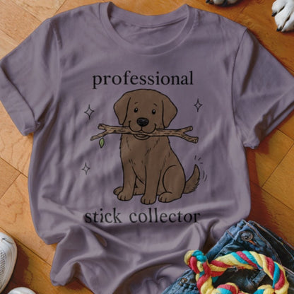 Professional Stick Collector Shirt - The Pawsitive Initiative