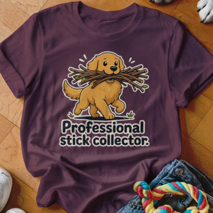 Professional Stick Collector Shirt - The Pawsitive Initiative