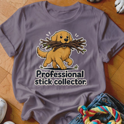Professional Stick Collector Shirt - The Pawsitive Initiative