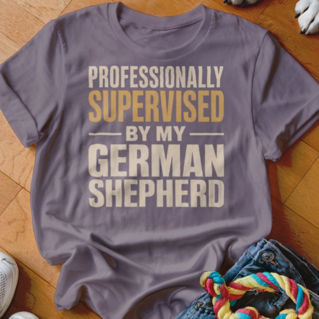 Professionally Supervised Shirt - The Pawsitive Initiative