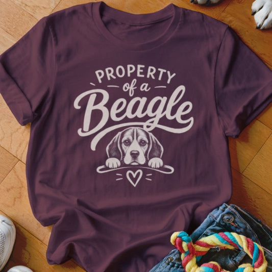 Property of a Beagle Shirt - The Pawsitive Initiative