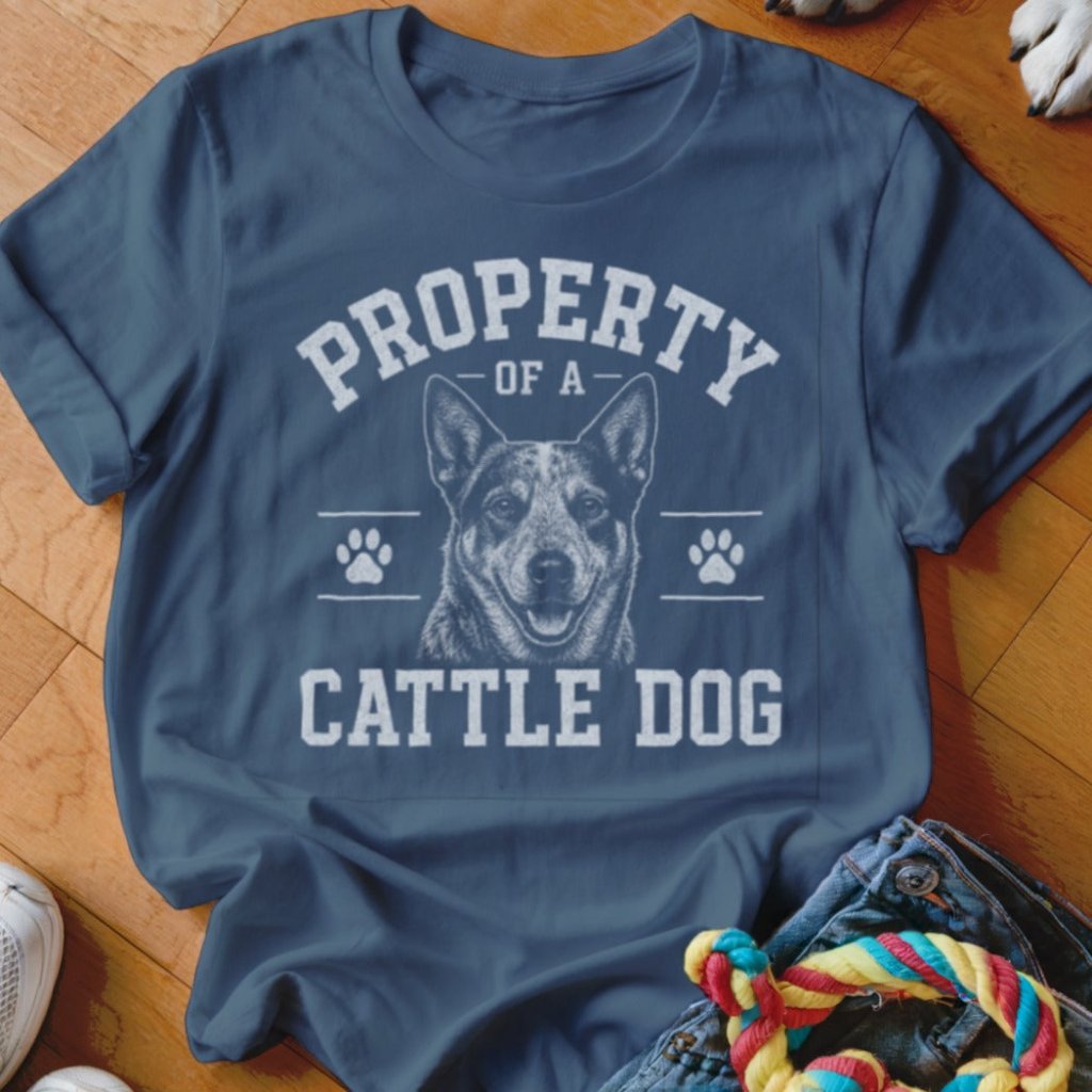 Property of a Cattle Dog Shirt - The Pawsitive Initiative
