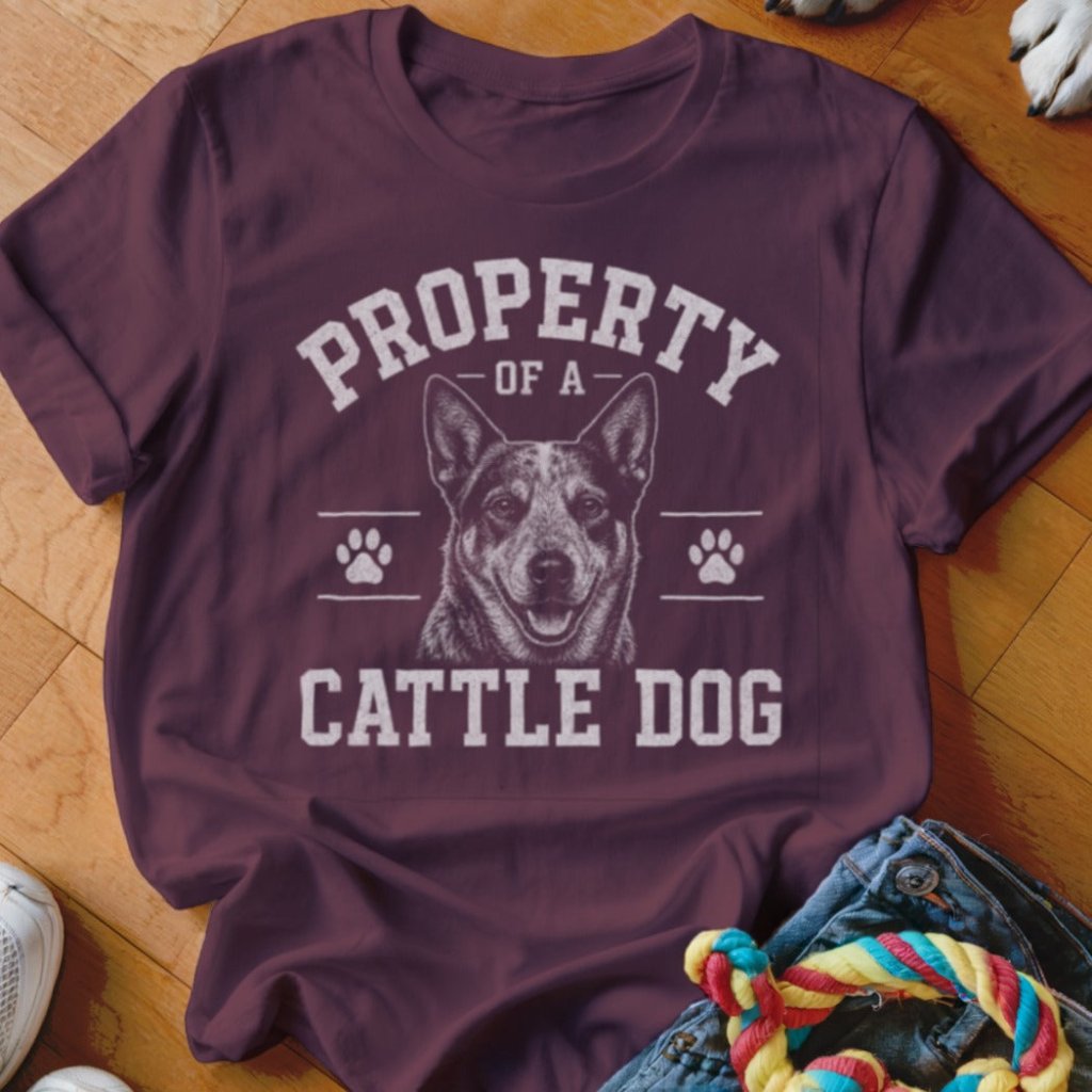 Property of a Cattle Dog Shirt - The Pawsitive Initiative