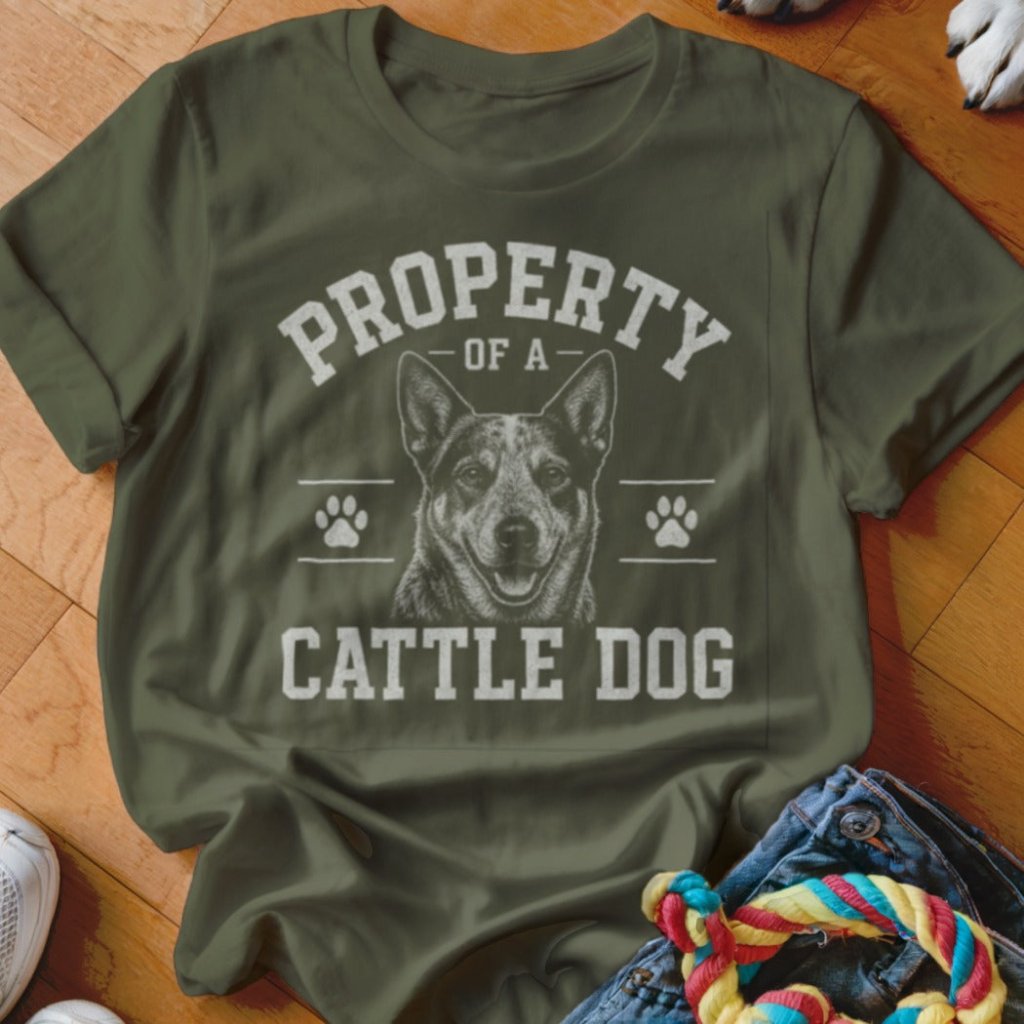 Property of a Cattle Dog Shirt - The Pawsitive Initiative