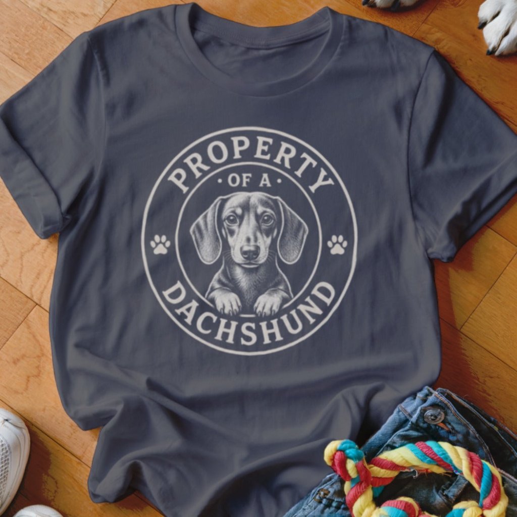 Property of a Dachshund Shirt - The Pawsitive Initiative