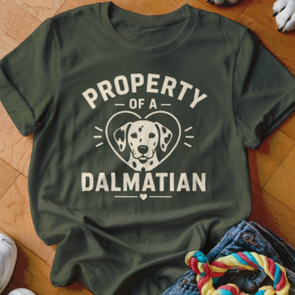 Property of a Dalmatian Shirt - The Pawsitive Initiative