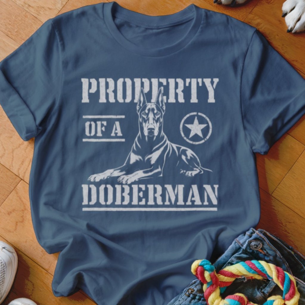 Property of a Doberman Shirt - The Pawsitive Initiative