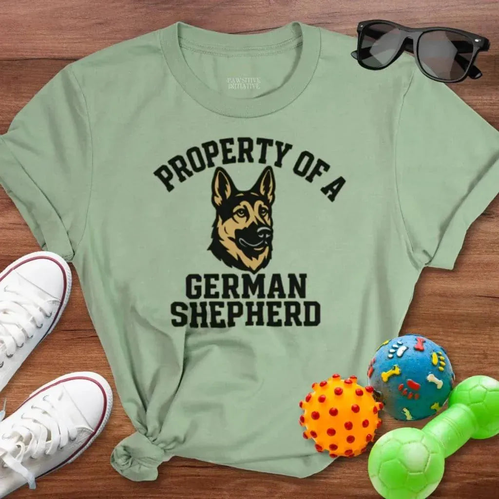 Property of a German Shepherd - The Pawsitive Initiative