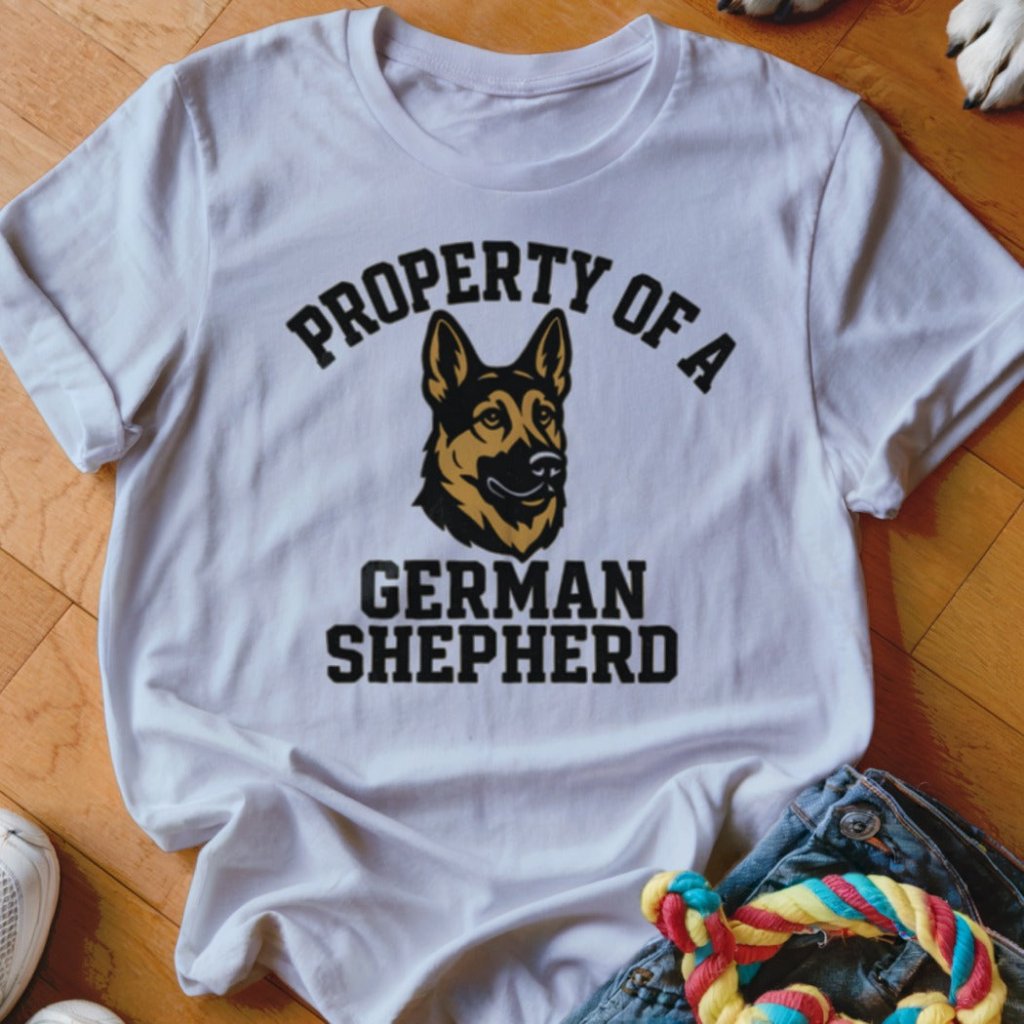 Property of a German Shepherd - The Pawsitive Initiative