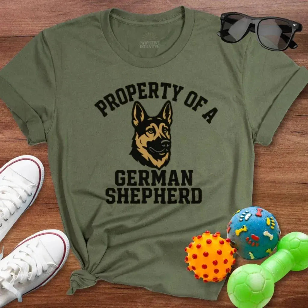Property of a German Shepherd - The Pawsitive Initiative