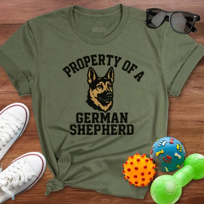 Property of a German Shepherd - The Pawsitive Initiative