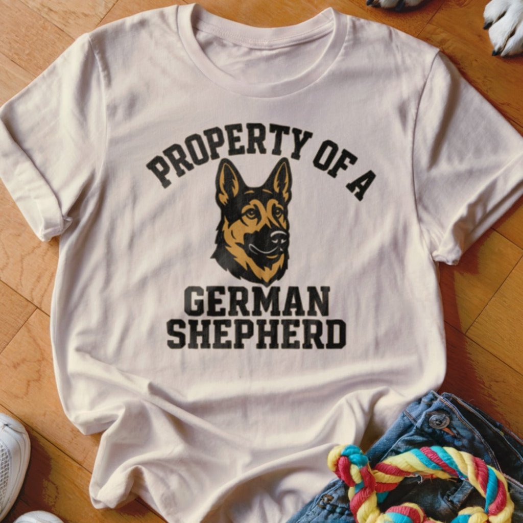 Property of a German Shepherd - The Pawsitive Initiative