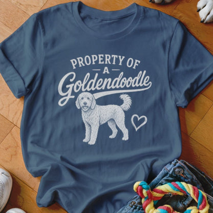 Property of a Goldendoodle Shirt - The Pawsitive Initiative