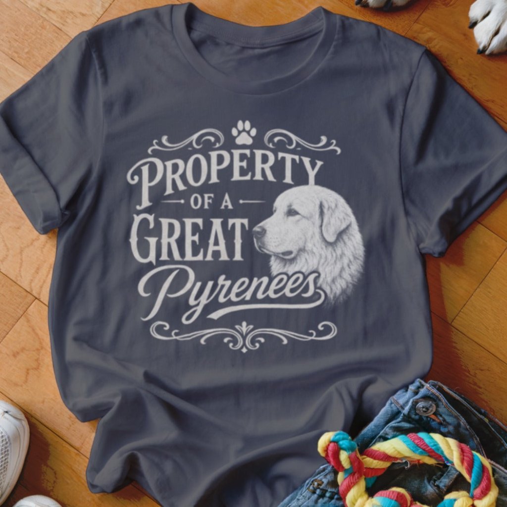 Property of a Great Pyrenees Shirt - The Pawsitive Initiative