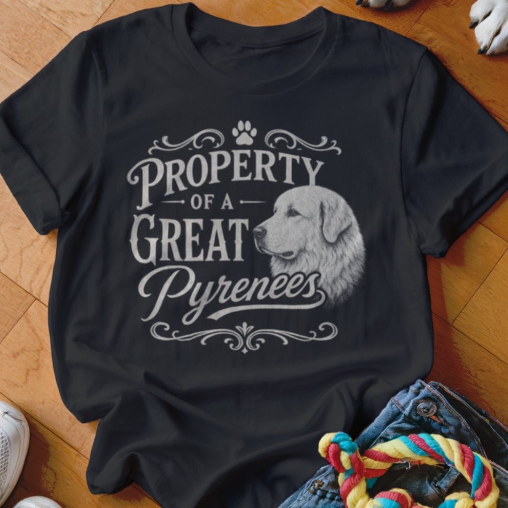 Property of a Great Pyrenees Shirt - The Pawsitive Initiative