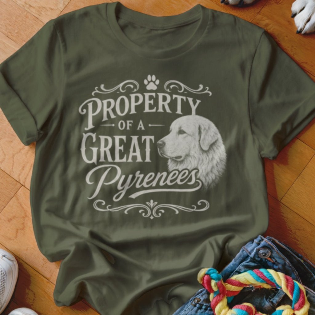 Property of a Great Pyrenees Shirt - The Pawsitive Initiative