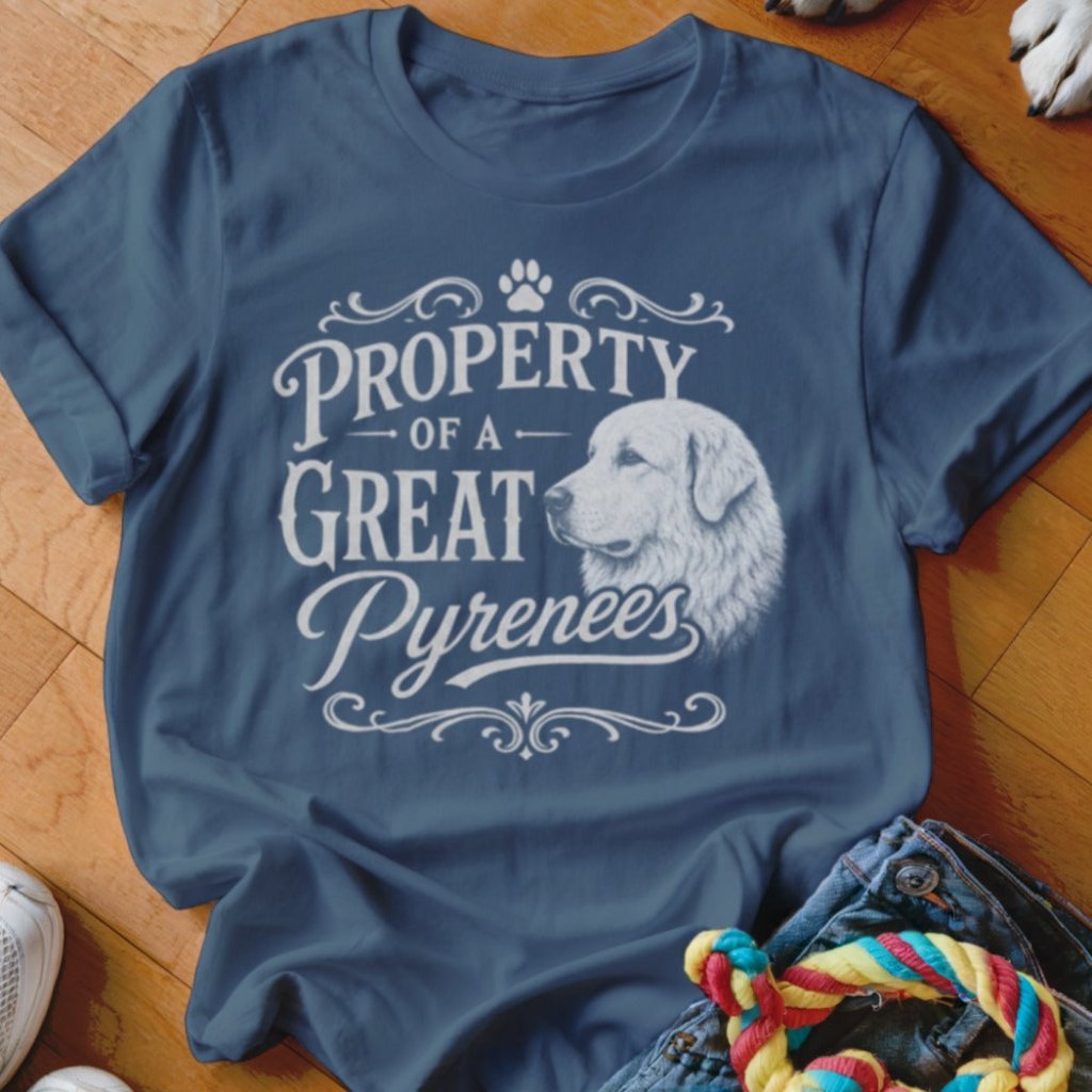 Property of a Great Pyrenees Shirt - The Pawsitive Initiative