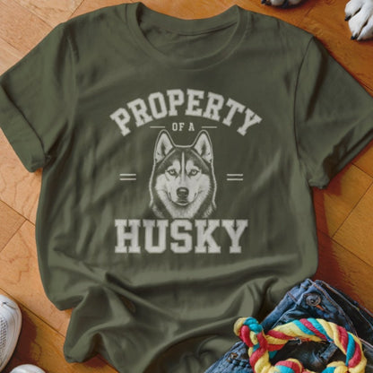 Property of a Husky Shirt - The Pawsitive Initiative
