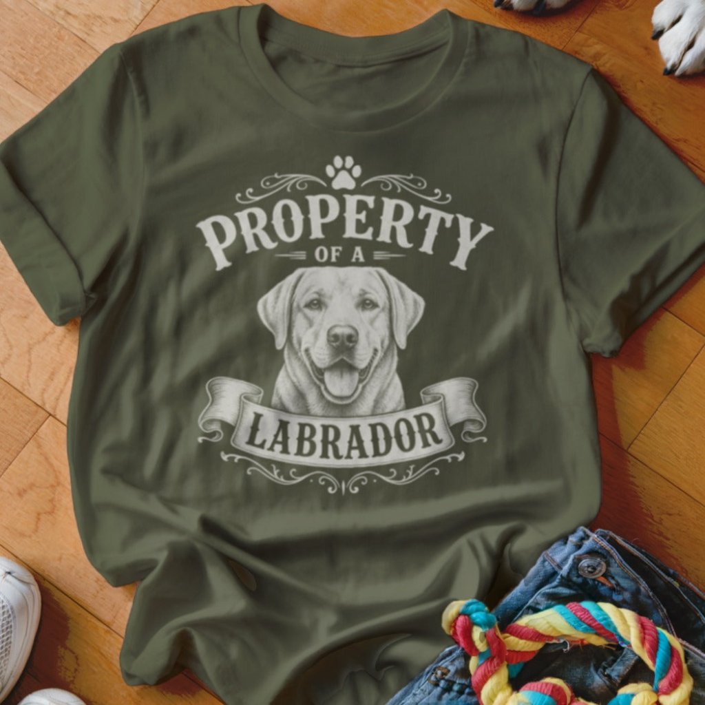 Property of a Labrador Shirt - The Pawsitive Initiative