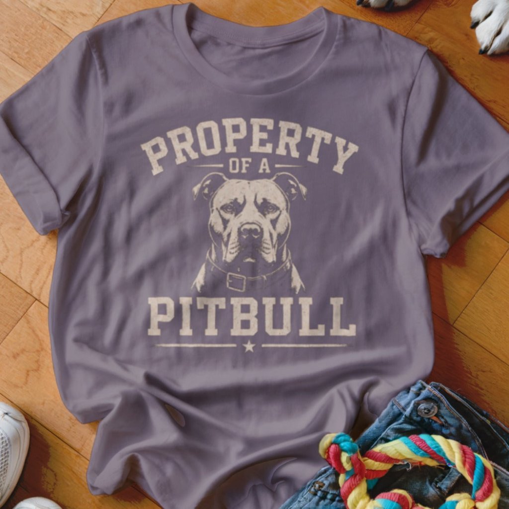Property of a Pitbull Shirt - The Pawsitive Initiative