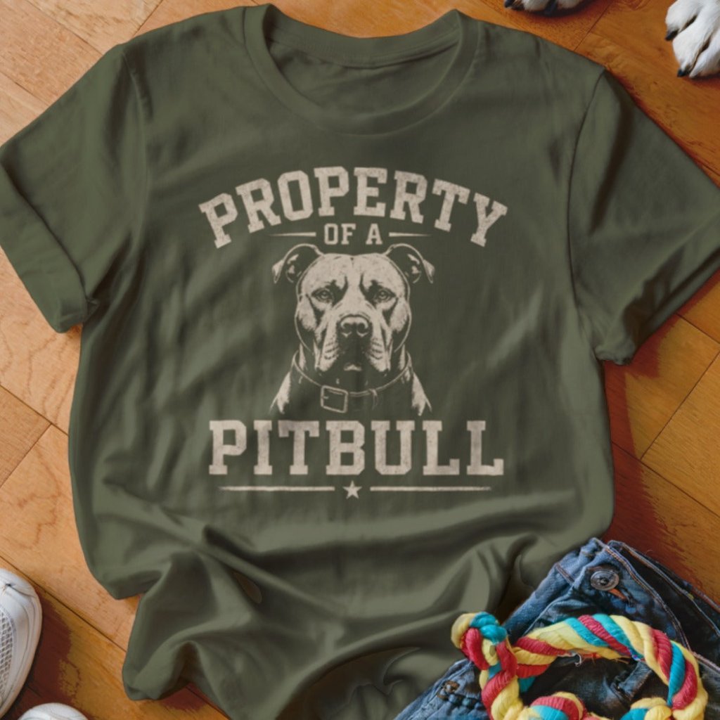 Property of a Pitbull Shirt - The Pawsitive Initiative