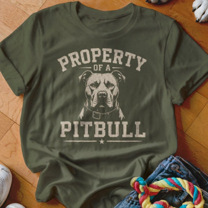 Property of a Pitbull Shirt - The Pawsitive Initiative