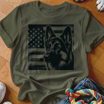 Proud American GSD Shirt - The Pawsitive Initiative