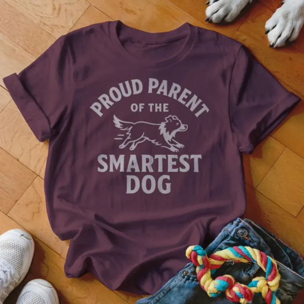 Proud Parent of Smartest Dog Shirt - The Pawsitive Initiative