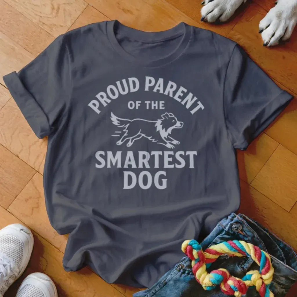 Proud Parent of Smartest Dog Shirt - The Pawsitive Initiative