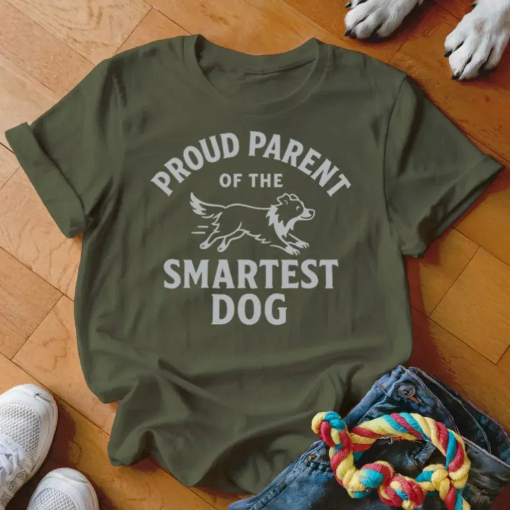 Proud Parent of Smartest Dog Shirt - The Pawsitive Initiative
