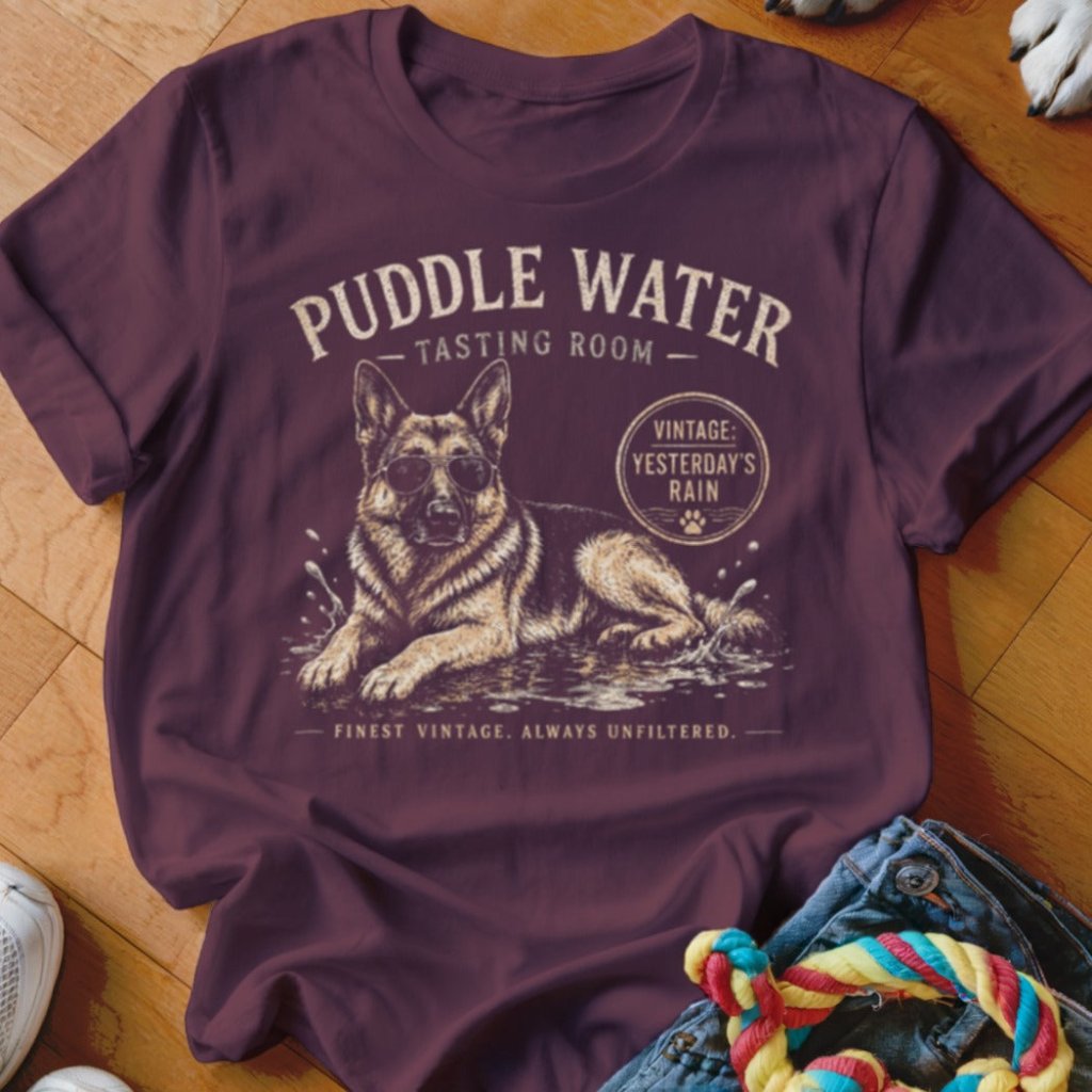 Puddle Water Tasting Room Shirt - The Pawsitive Initiative