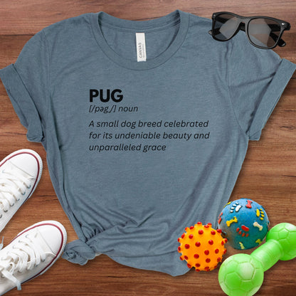 Pug Definition Shirt - The Pawsitive Initiative