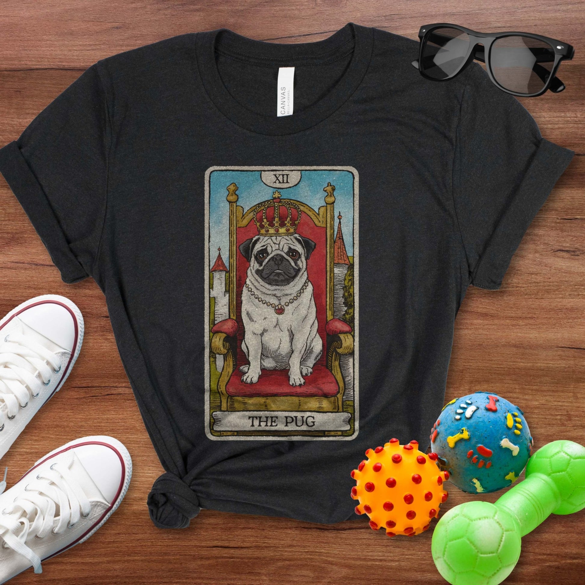 Pug Tarot Card Shirt - The Pawsitive Initiative