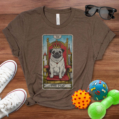 Pug Tarot Card Shirt - The Pawsitive Initiative