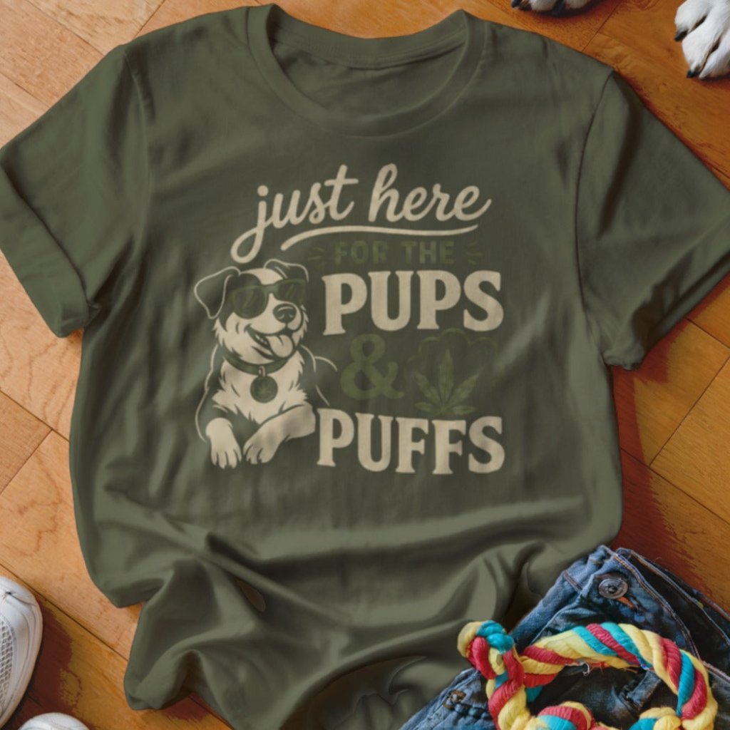 Pups & Puffs Shirt - The Pawsitive Initiative