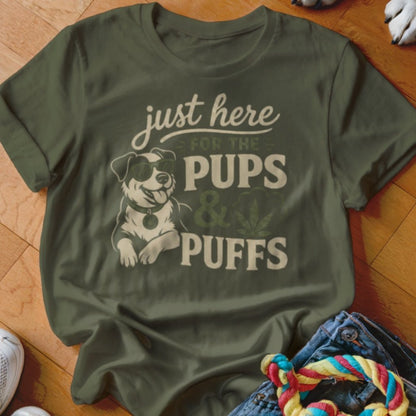 Pups & Puffs Shirt - The Pawsitive Initiative