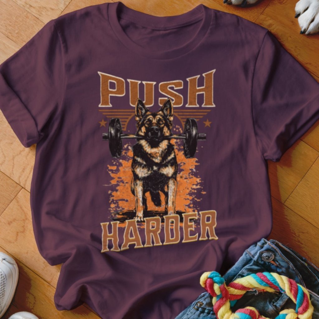 Push Harder Shirt - The Pawsitive Initiative