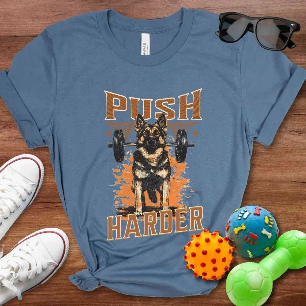 Push Harder Shirt - The Pawsitive Initiative
