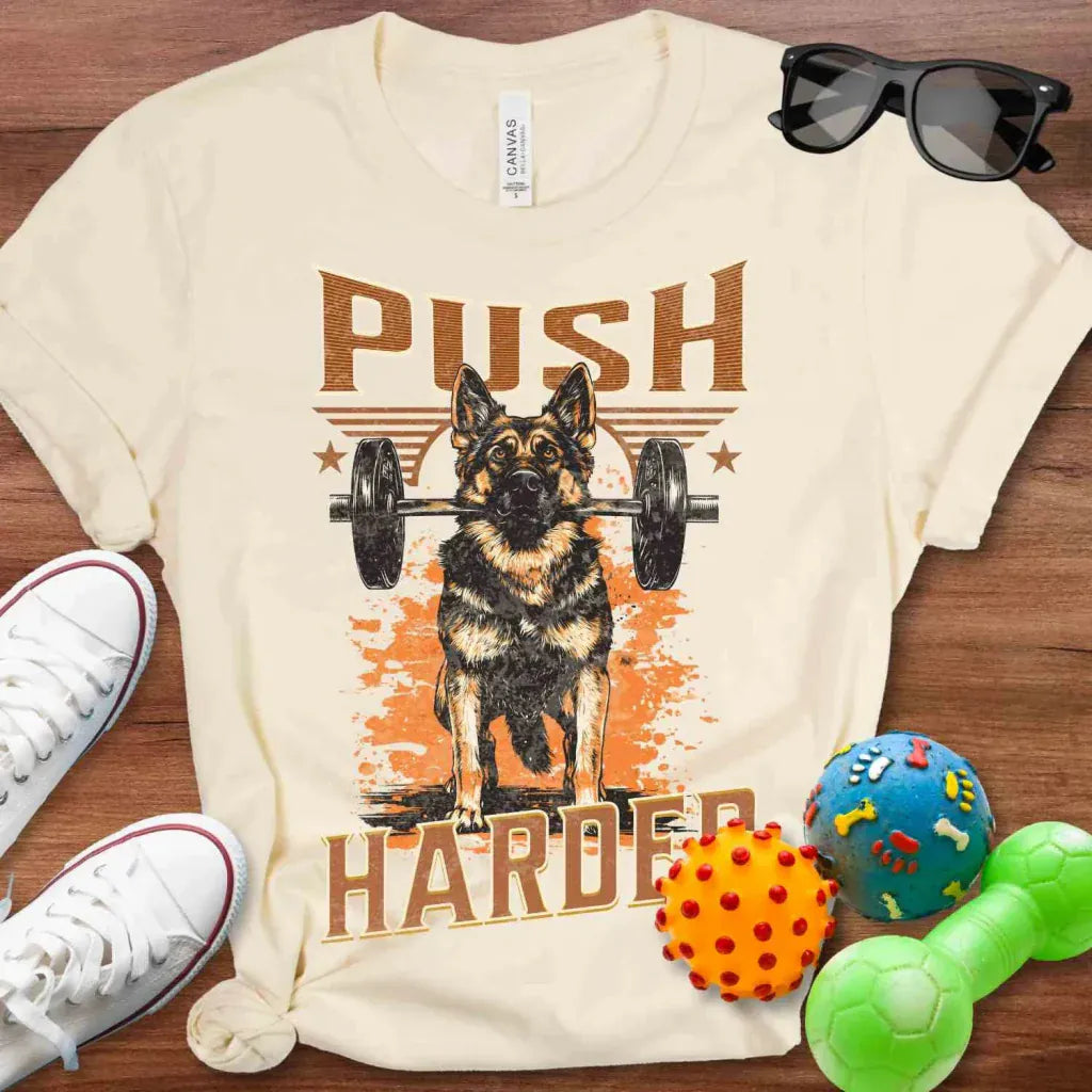 Push Harder Shirt - The Pawsitive Initiative