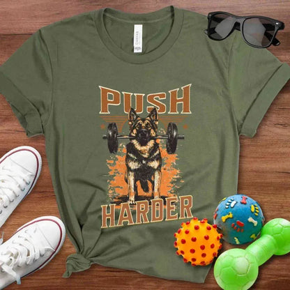 Push Harder Shirt - The Pawsitive Initiative