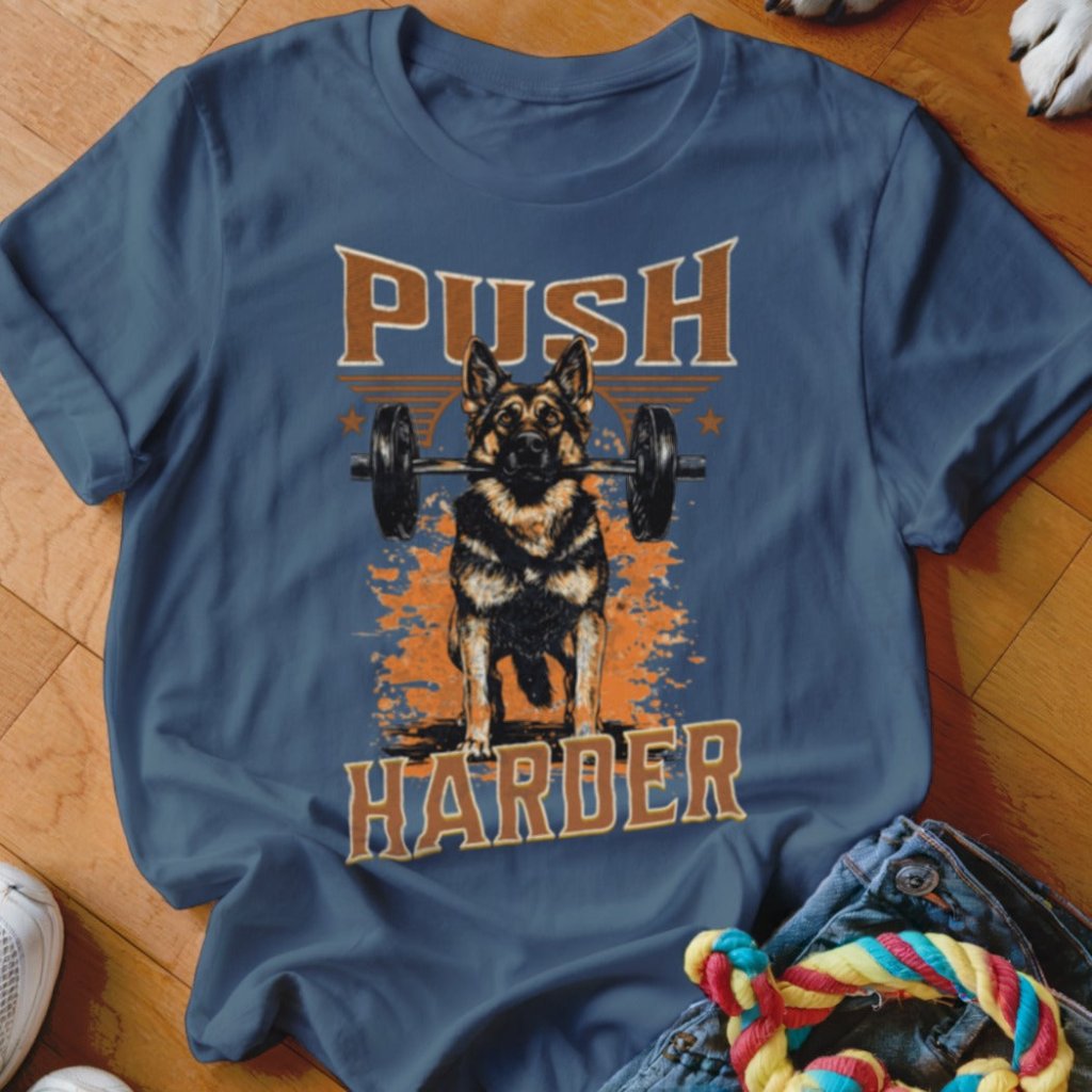 Push Harder Shirt - The Pawsitive Initiative