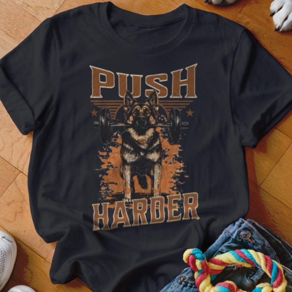 Push Harder Shirt - The Pawsitive Initiative