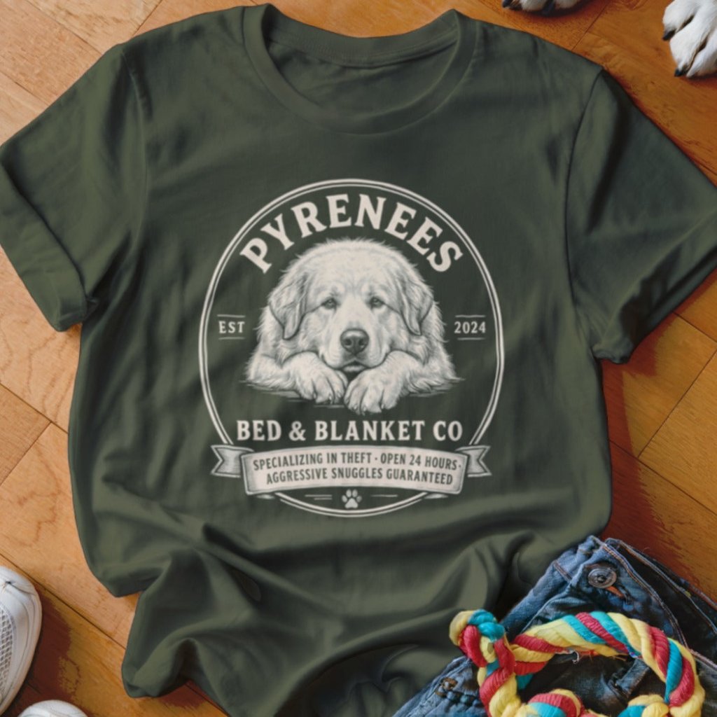 Pyrenees Bed & Blanket Co Shirt - The Pawsitive Initiative