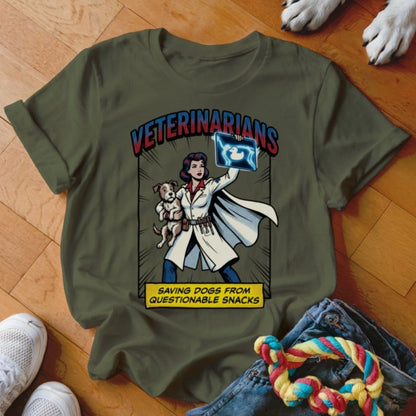 Questionable Snacks Shirt - The Pawsitive Initiative