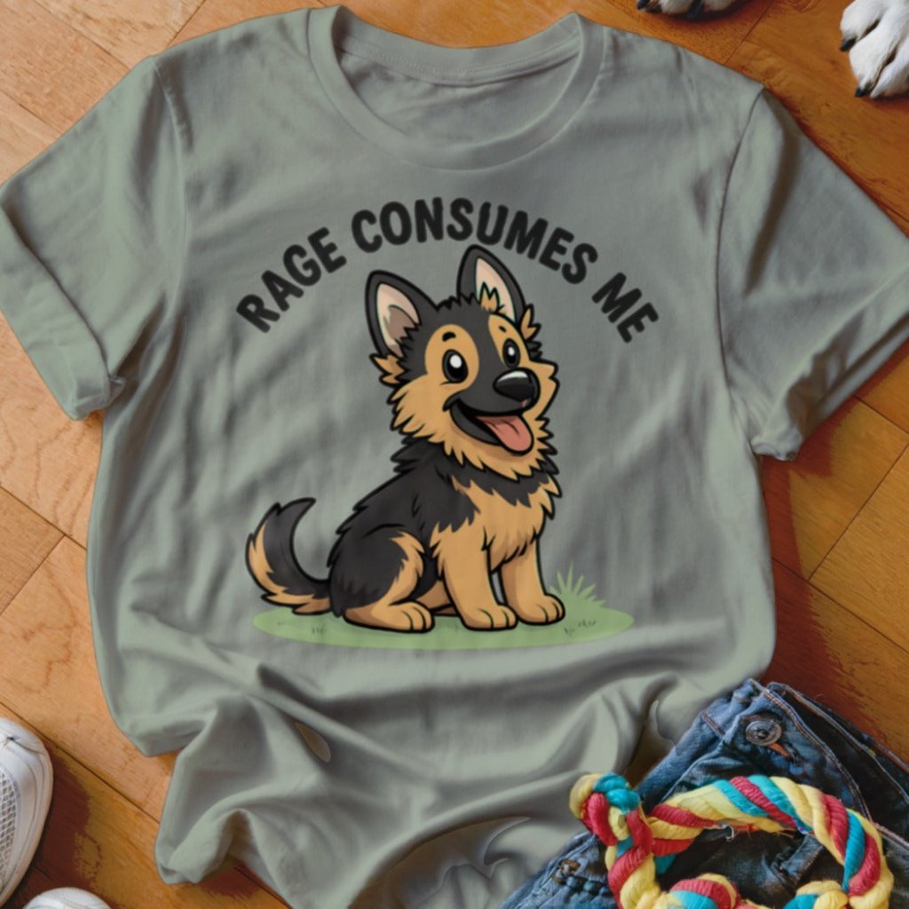 Rage Consumes Me Shirt - The Pawsitive Initiative