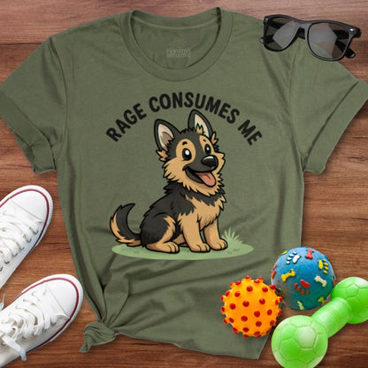 Rage Consumes Me Shirt - The Pawsitive Initiative